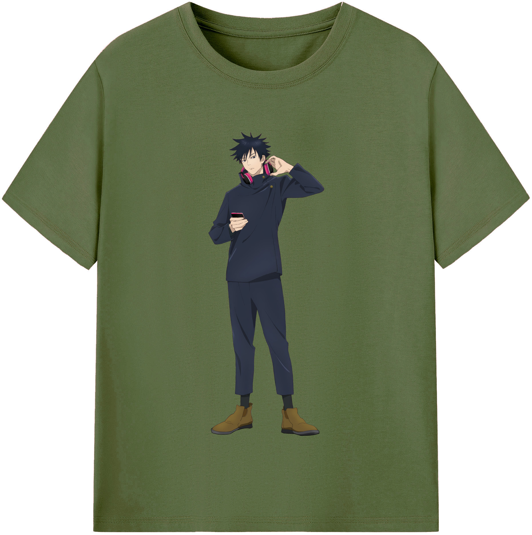 （画像用） 呪術廻戦 Jujutsu Kaisen 綿100％半袖Tシャツ（フロントプリント）